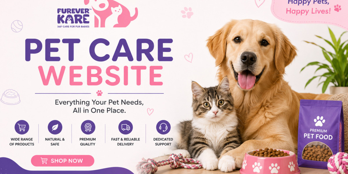 Pet Care Website for Dogs & Cats | Furever Kare