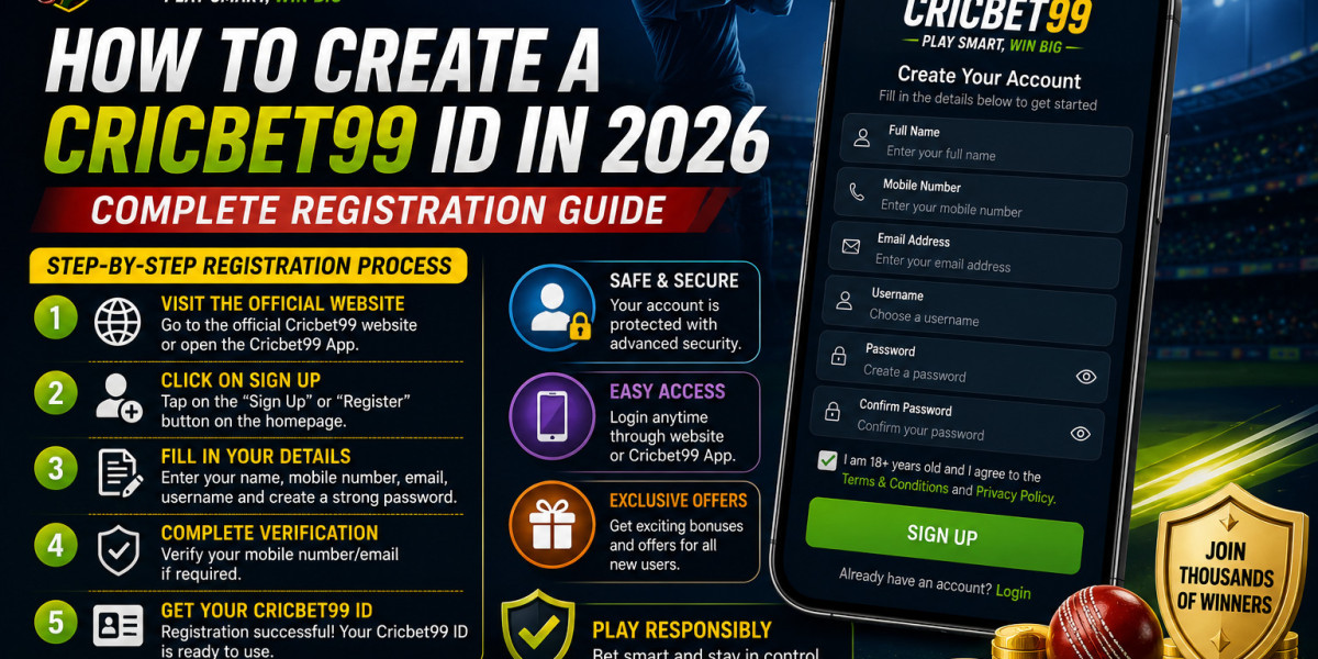 How to Create a Cricbet99 ID in 2026: Complete Registration Guide